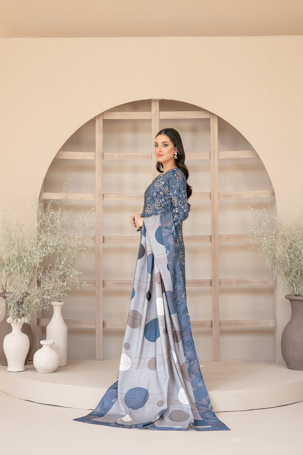 Sebahat by Tawakkal Fabrics Printed Viscose Unstitched 3Pc Suit D-5338