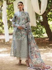 Tahra by Zainab Chottani Embroidered Lawn Unstitched 3Pc Suit D-05A SAMAHA