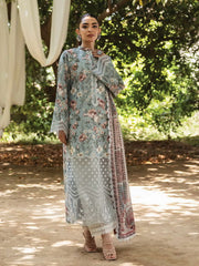 Tahra by Zainab Chottani Embroidered Lawn Unstitched 3Pc Suit D-05A SAMAHA