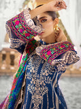 Zainab Chottani Luxury Lawn Unstitched Embroidered 3Pc Suit D-5B GULFISHAN