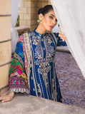 Zainab Chottani Luxury Lawn Unstitched Embroidered 3Pc Suit D-5B GULFISHAN