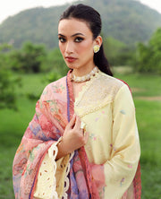 Republic WomensWear Lilas Embroidered Lawn Unstitched 3Pc Suit D-5B AMRIS