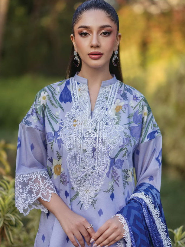 Tahra by Zainab Chottani Embroidered Lawn Unstitched 3Pc Suit D-06A RAHA