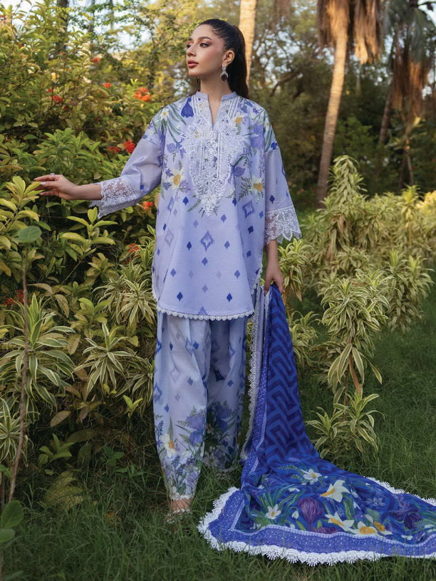Tahra by Zainab Chottani Embroidered Lawn Unstitched 3Pc Suit D-06A RAHA