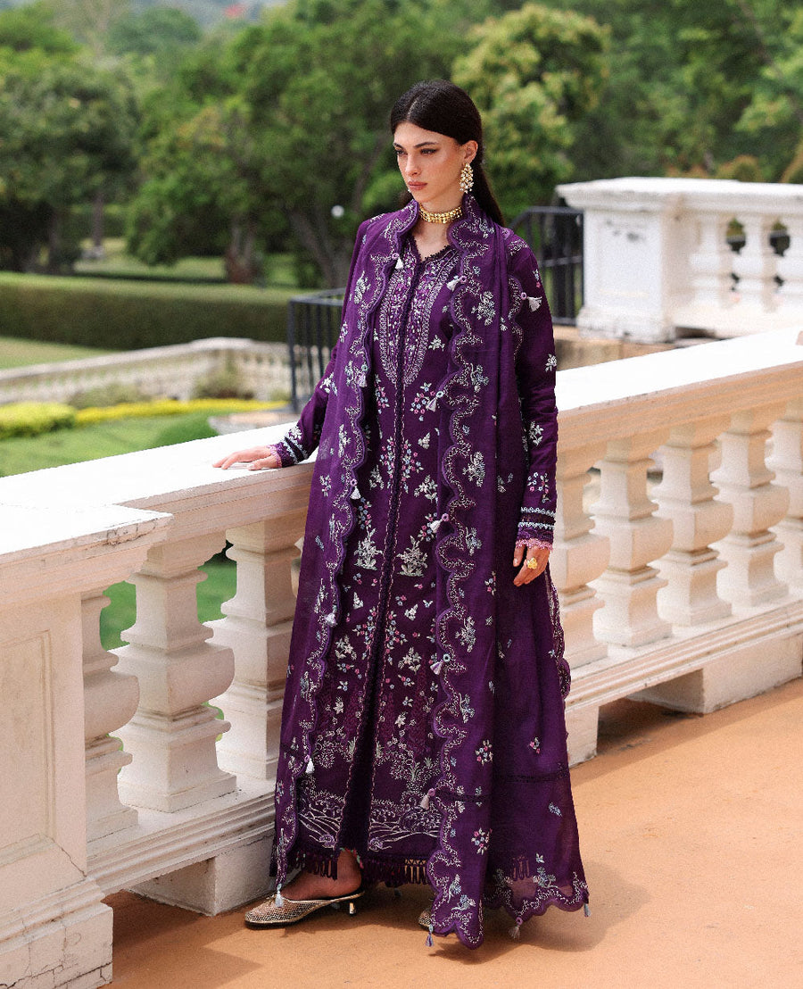 Republic WomensWear Lilas Embroidered Lawn Unstitched 3Pc Suit D-6A OLYRA
