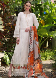Noor by Saadia Asad Luxury Chikankari Lawn Unstitched 3Pc Suit D-06B