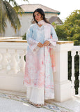Afrozeh Summer Together Embroidered Lawn Unstitched 3Pc Suit - LILOURA
