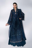 Maria B Mbroidered Unstitched Embroidered Organza 3Pc Suit BD-3106