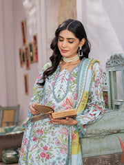 Rang e Noor by Humdum Digital Printed Lawn Unstitched 3Pc Suit REN-07