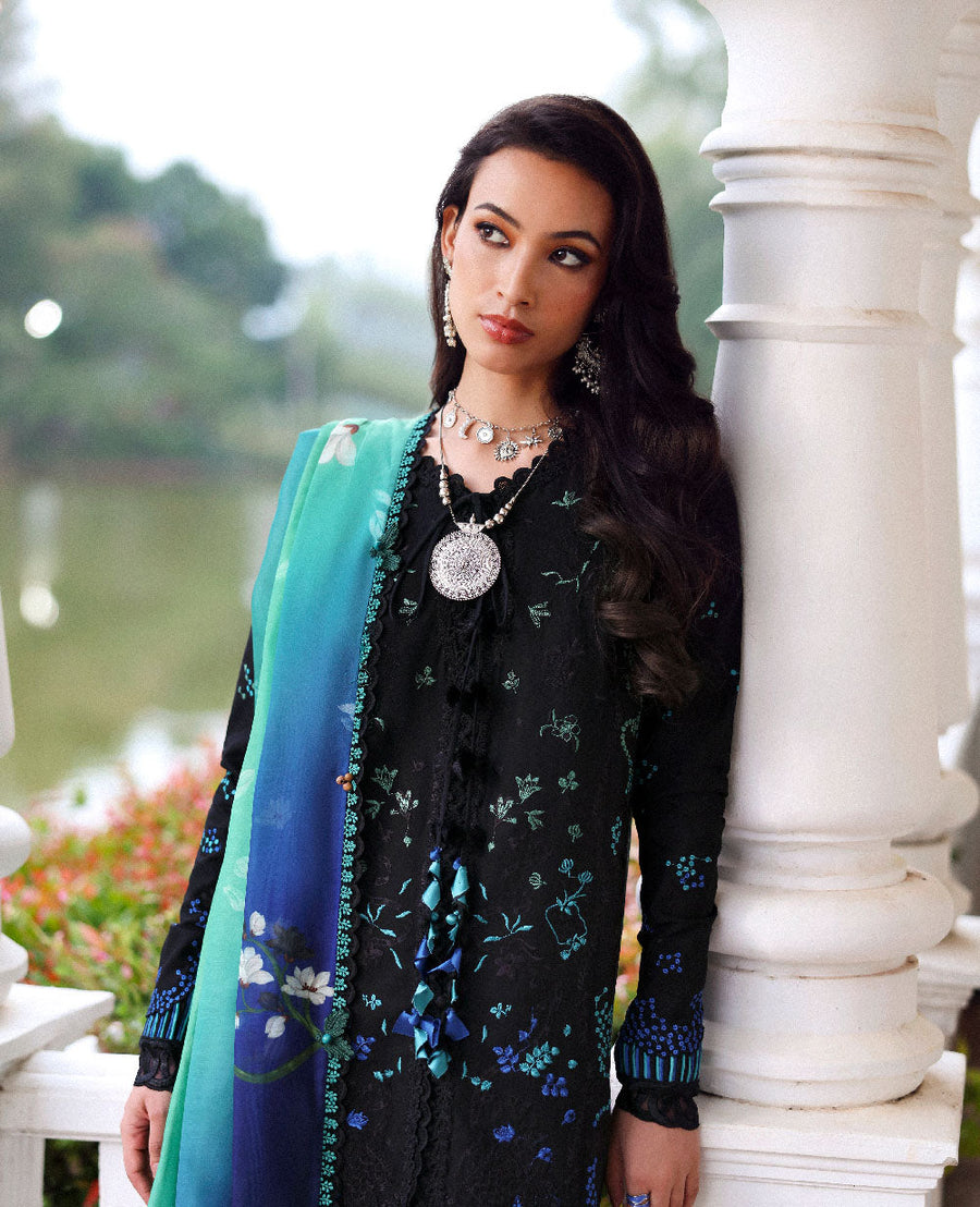 Republic WomensWear Lilas Embroidered Lawn Unstitched 3Pc Suit D-7B ARISA