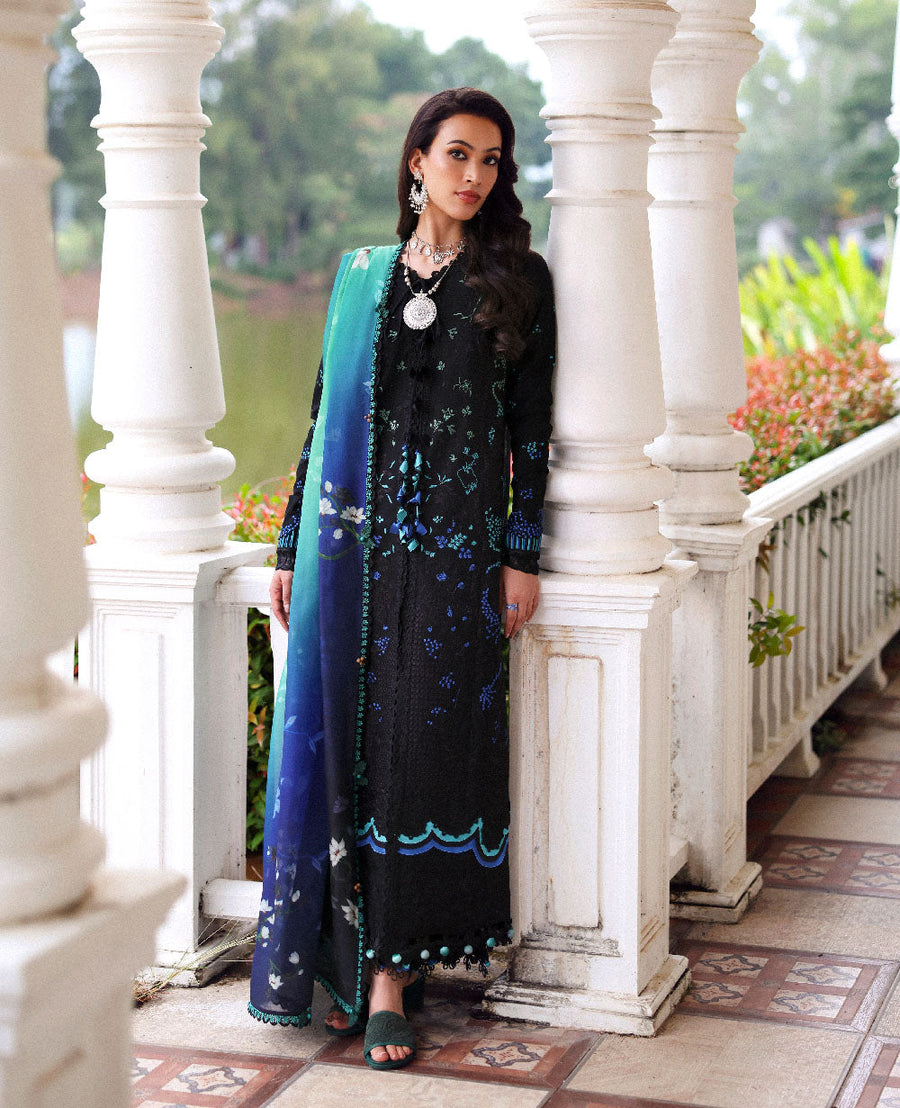 Republic WomensWear Lilas Embroidered Lawn Unstitched 3Pc Suit D-7B ARISA