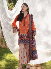 Tahra by Zainab Chottani Embroidered Lawn Unstitched 3Pc Suit D-08A LIZA