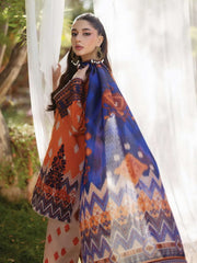 Tahra by Zainab Chottani Embroidered Lawn Unstitched 3Pc Suit D-08A LIZA