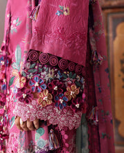 Republic WomensWear Reine Embroidered Lawn Unstitched 3Pc Suit D-8A Aria