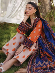Tahra by Zainab Chottani Embroidered Lawn Unstitched 3Pc Suit D-08A LIZA