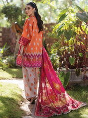 Tahra by Zainab Chottani Embroidered Lawn Unstitched 3Pc Suit D-08B LIZA