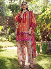 Tahra by Zainab Chottani Embroidered Lawn Unstitched 3Pc Suit D-08B LIZA