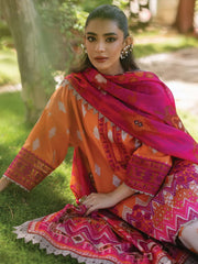 Tahra by Zainab Chottani Embroidered Lawn Unstitched 3Pc Suit D-08B LIZA