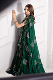 Maria.B Mbroidered 3 Piece Unstitched Embroidered Chiffon Suit BD-3008