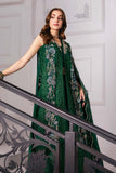 Maria.B Mbroidered 3 Piece Unstitched Embroidered Chiffon Suit BD-3008