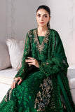 Maria.B Mbroidered 3 Piece Unstitched Embroidered Chiffon Suit BD-3008