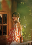 Afrozeh Summer Together Embroidered Lawn Unstitched 3Pc Suit - ELYORA