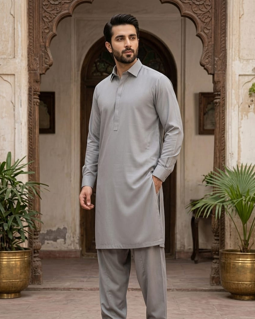 Jasmine by Duke Men's Unstitched Wash & Wear Suit JAS-08