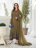 Maria.B Unstitched Embroidered Luxury Chiffon 3Pc Suit MPC-24-108