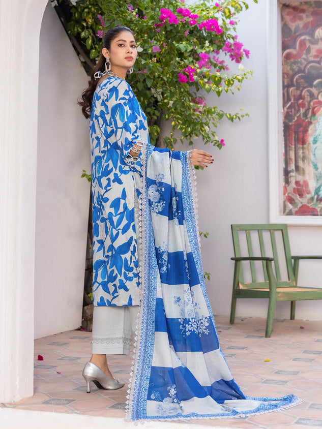 Rang e Noor by Humdum Digital Printed Lawn Unstitched 3Pc Suit REN-09
