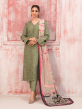 Tawakkal Fabrics Haneen Embroidered Schiffli Viscose 3Pc Suit D-9418
