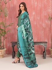 Tawakkal Fabrics Haneen Embroidered Schiffli Viscose 3Pc Suit D-9419