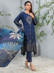 Tawakkal Fabrics Raella Unstitched Embroidered Staple 3Pc Suit D-9622