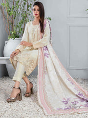 Tawakkal Fabrics Raella Unstitched Embroidered Staple 3Pc Suit D-9624