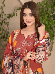 Tawakkal Fabrics Elea Unstitched Embroidered Schiffli 3Pc Suit D-9719