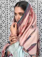 Tawakkal Fabrics Dastaan Unstitched Embroidered Staple 3Pc Suit D-9855