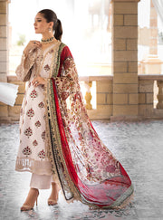 Zainab Chottani Luxury Lawn Unstitched Embroidered 3Pc Suit D-9B SADABAHAR