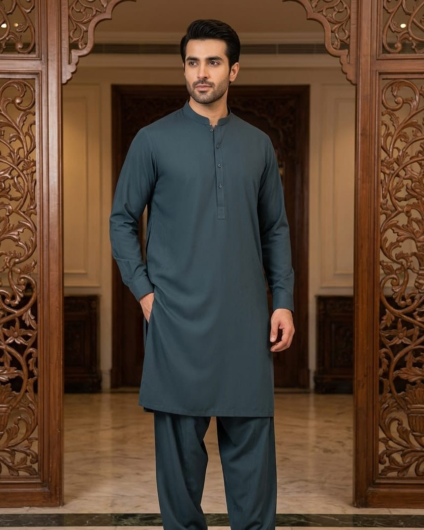 Unicorn by Duke Men's Unstitched Wash & Wear Suit UNIC-09