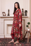 Humdum Coco Digital Printed Viscose Unstitched 3Pc Suit D-01