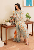 Humdum Miral Embroidered Viscose Unstitched 3Pc Suit D-01