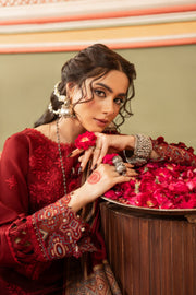 CELTS Premium Embroidered Dhanak Unstitched 3Pc Suit D-01