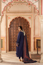 CELTS Premium Embroidered Dhanak Unstitched 3Pc Suit D-02