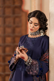 CELTS Premium Embroidered Dhanak Unstitched 3Pc Suit D-02