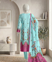 Ittehad Signature Vol-01 Printed Premium Lawn Unstitched 3Pc Suit D-02