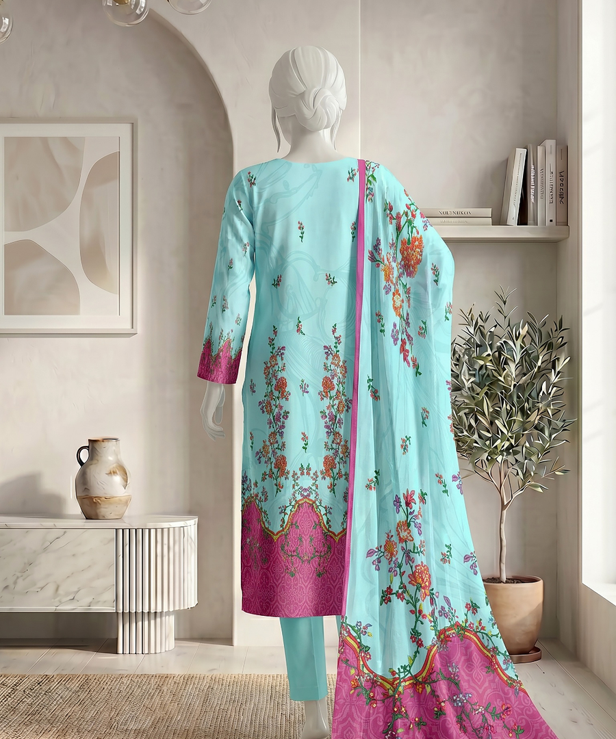 Ittehad Signature Vol-01 Printed Premium Lawn Unstitched 3Pc Suit D-02