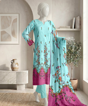 Ittehad Signature Vol-01 Printed Premium Lawn Unstitched 3Pc Suit D-02