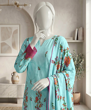 Ittehad Signature Vol-01 Printed Premium Lawn Unstitched 3Pc Suit D-02