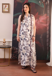 Humdum Coco Digital Printed Viscose Unstitched 3Pc Suit D-02