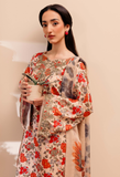 Humdum Miral Embroidered Viscose Unstitched 3Pc Suit D-03