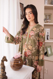 Humdum Coco Digital Printed Viscose Unstitched 3Pc Suit D-04