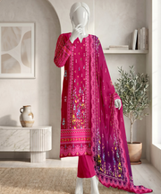 Ittehad Signature Vol-01 Printed Premium Lawn Unstitched 3Pc Suit D-04
